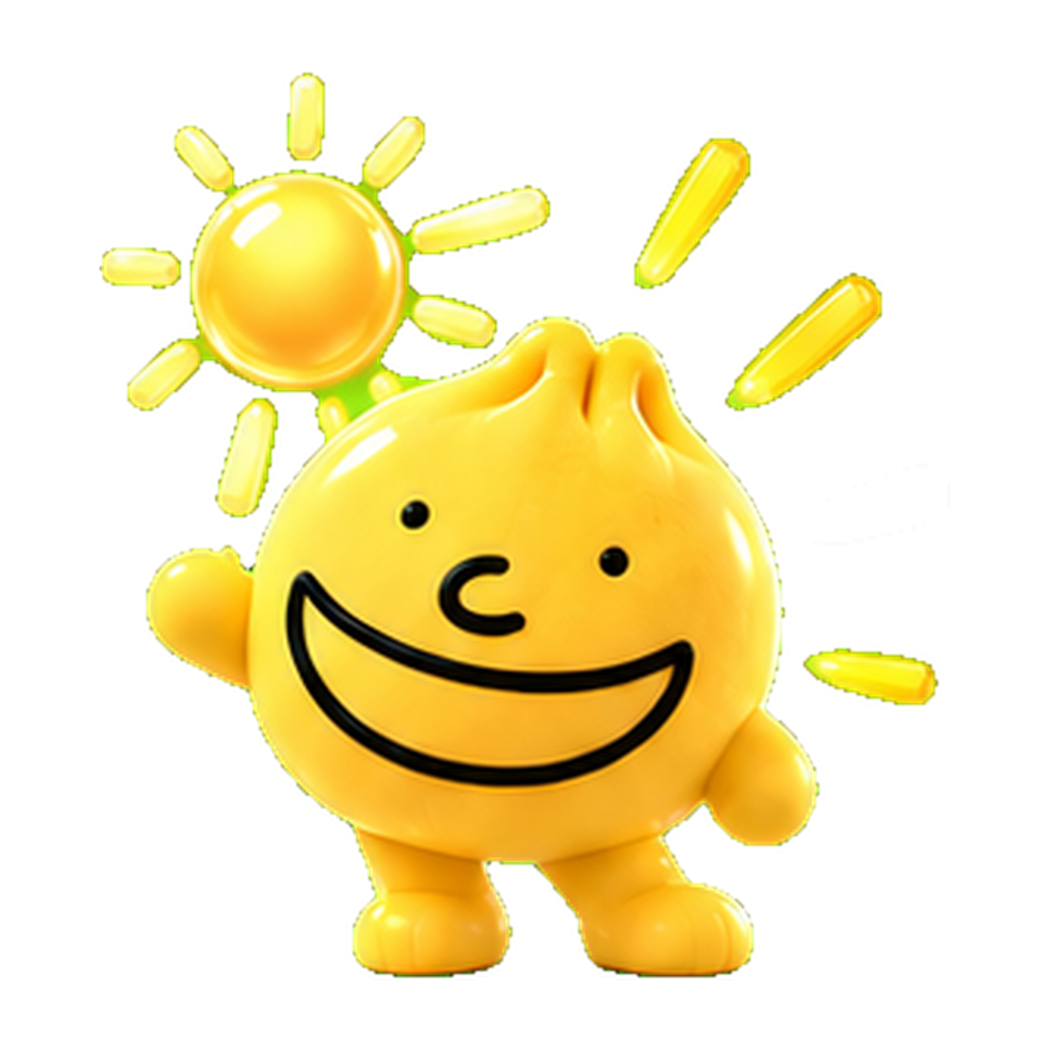 A Little Sunshine · Grinbao sticker