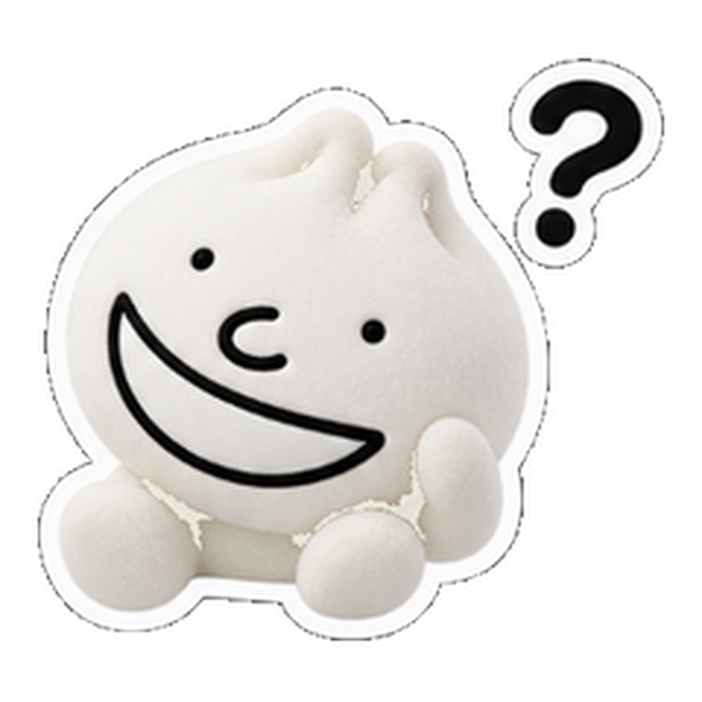 White Grinbao with a curious little question